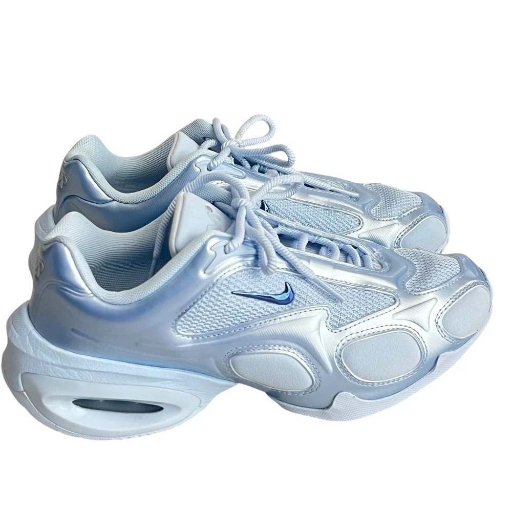 Nike Air Max Muse Hydrogen Blue Metallic Silver Women's Sneakers 6.5 FV1920-401